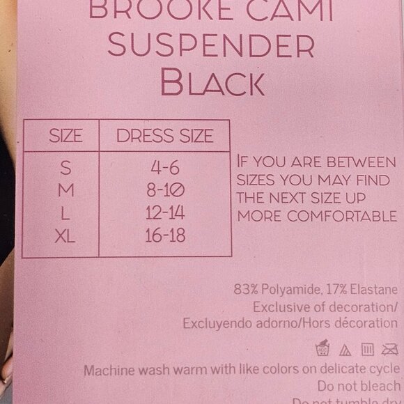 Be Wicked Brooke Cami Suspender - Picture 4 of 6